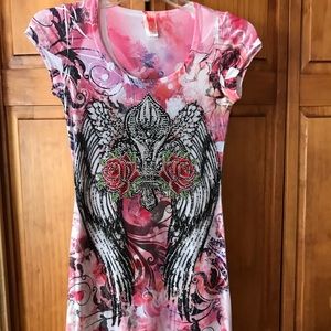 Multi colored jeweled Ladies dress